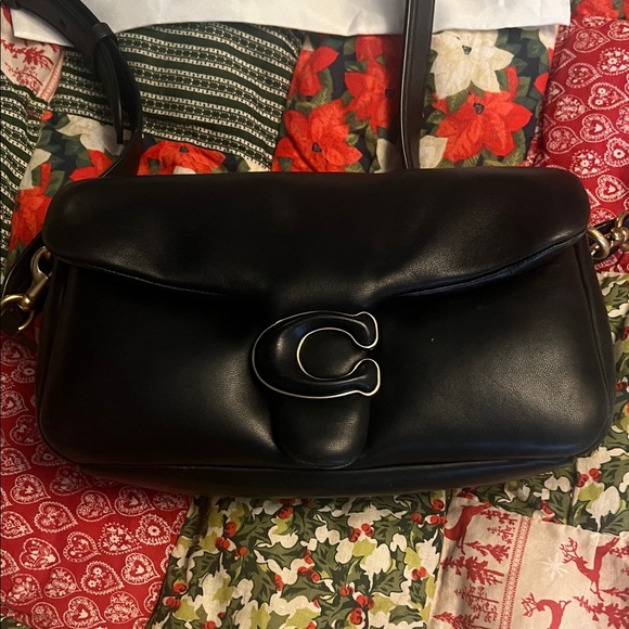 Handbags - Black Leather Shoulder Bag